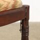 Antique neo-Gothic mahogany chairs, Italy, 19th century