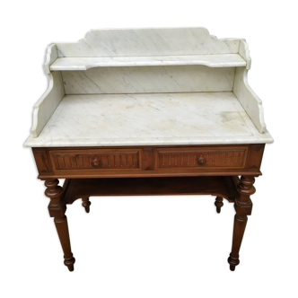 Table de toilette marbre