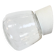 Vintage White Porcelain Wall Light, 1970s