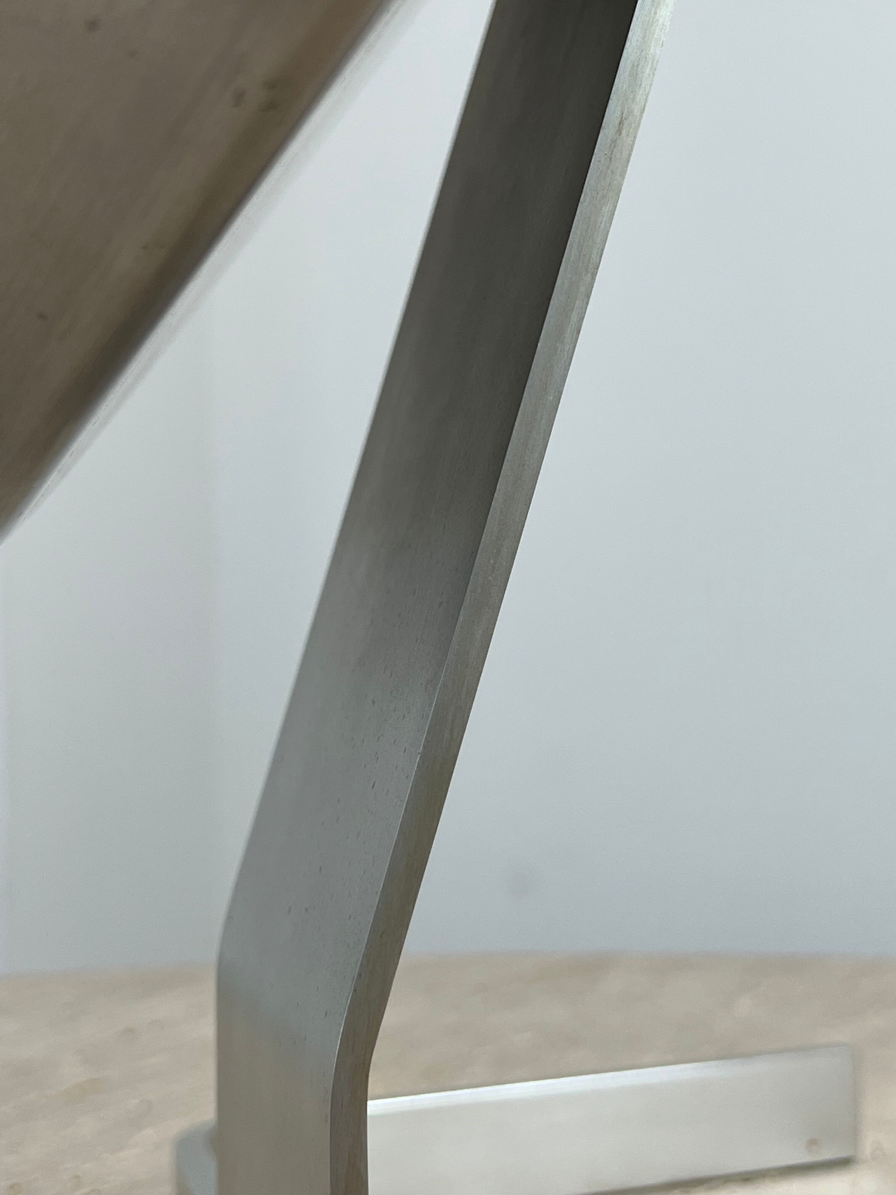 Circular mirror by Pierre Vandel France 70s 47x44cm