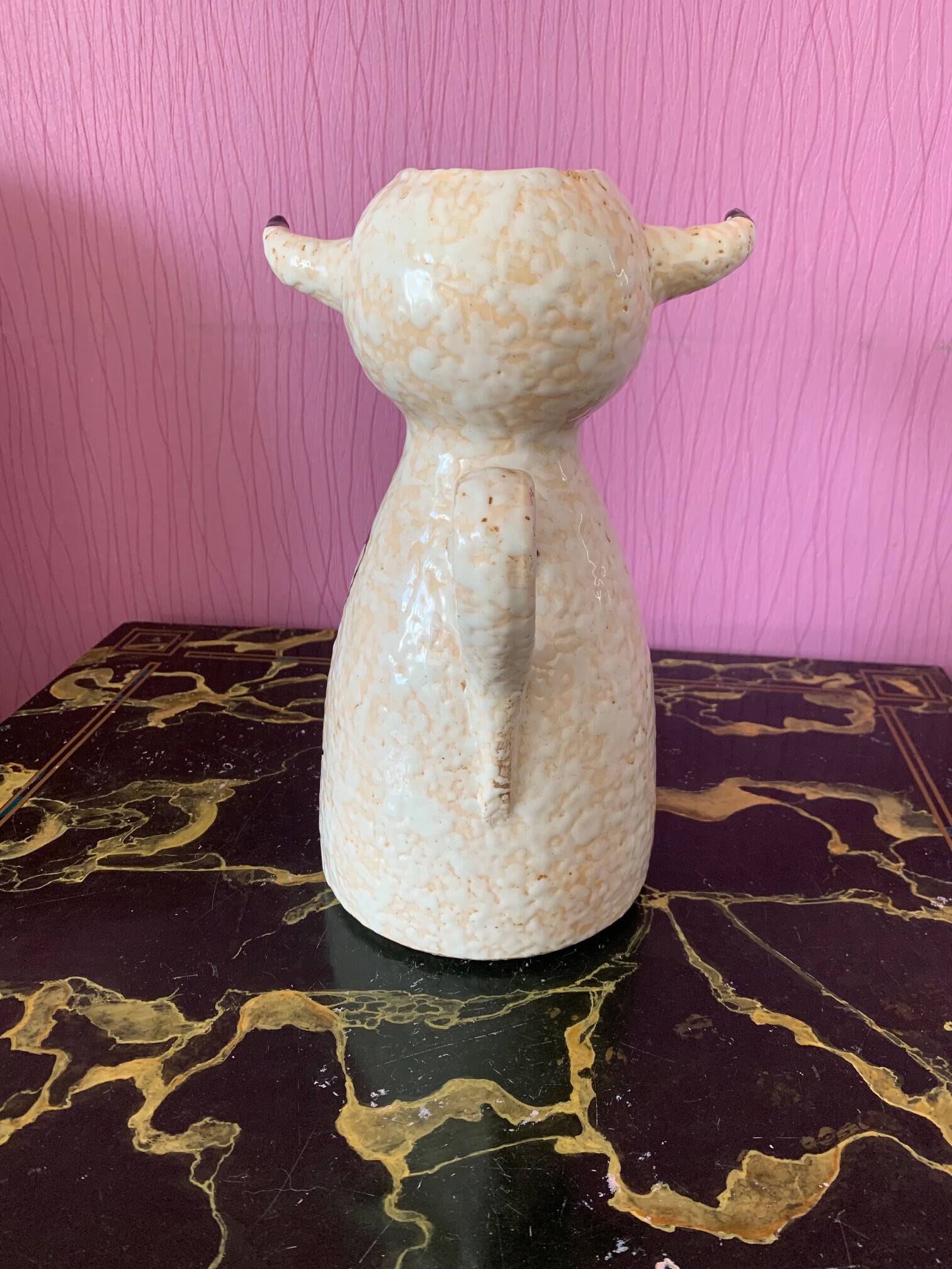 Ceramic jug by Pablo Sanguino from the 60s