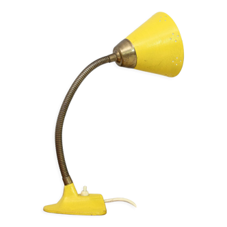 Vintage yellow table lamp