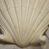 1 pair of corner sconces stucco vintage scallop year 1960 -1970 perfect condition