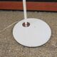 Monix Paris floor lamp in chrome-plated brass and white lacquered metal 1960