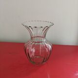 Vase en verre soufflé vintage