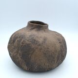 Organic stoneware vase Puisaye