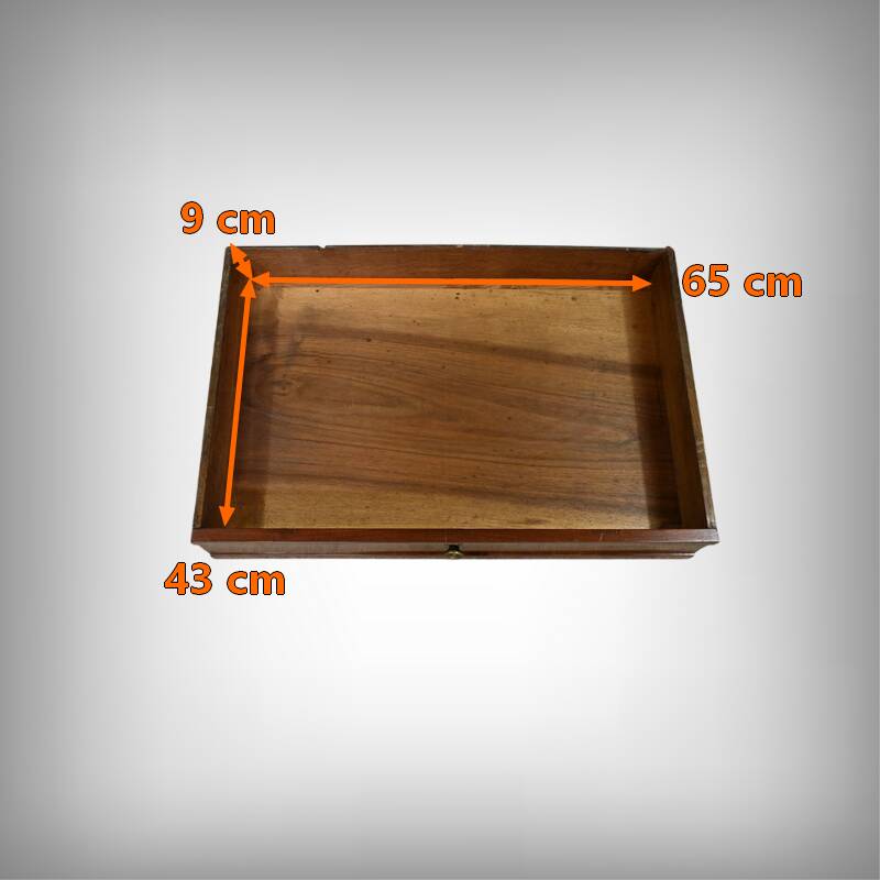 Cabaret table in Cuban mahogany, Louis XVI period – Late 18th century