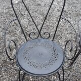 Set of garden chairs