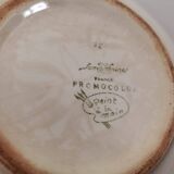 Sarreguemines promocolor France vintage hollow dish