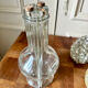 Compartmented liqueur decanter