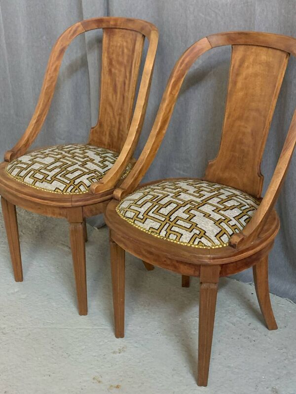 Paire de chaise Gondole