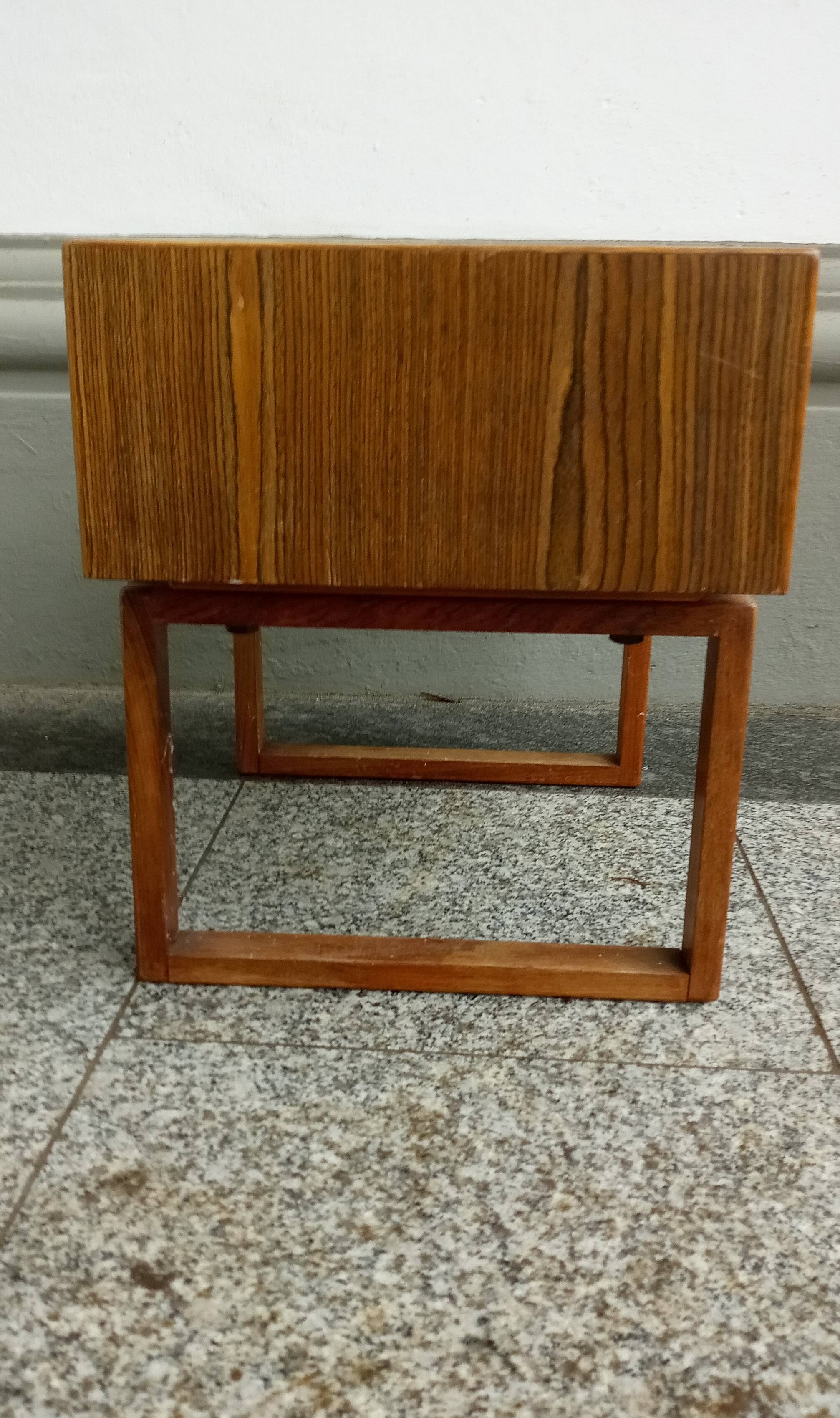 danish planter in rosewood by Kai Kristiansen