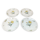 Flat plates stamped saline France