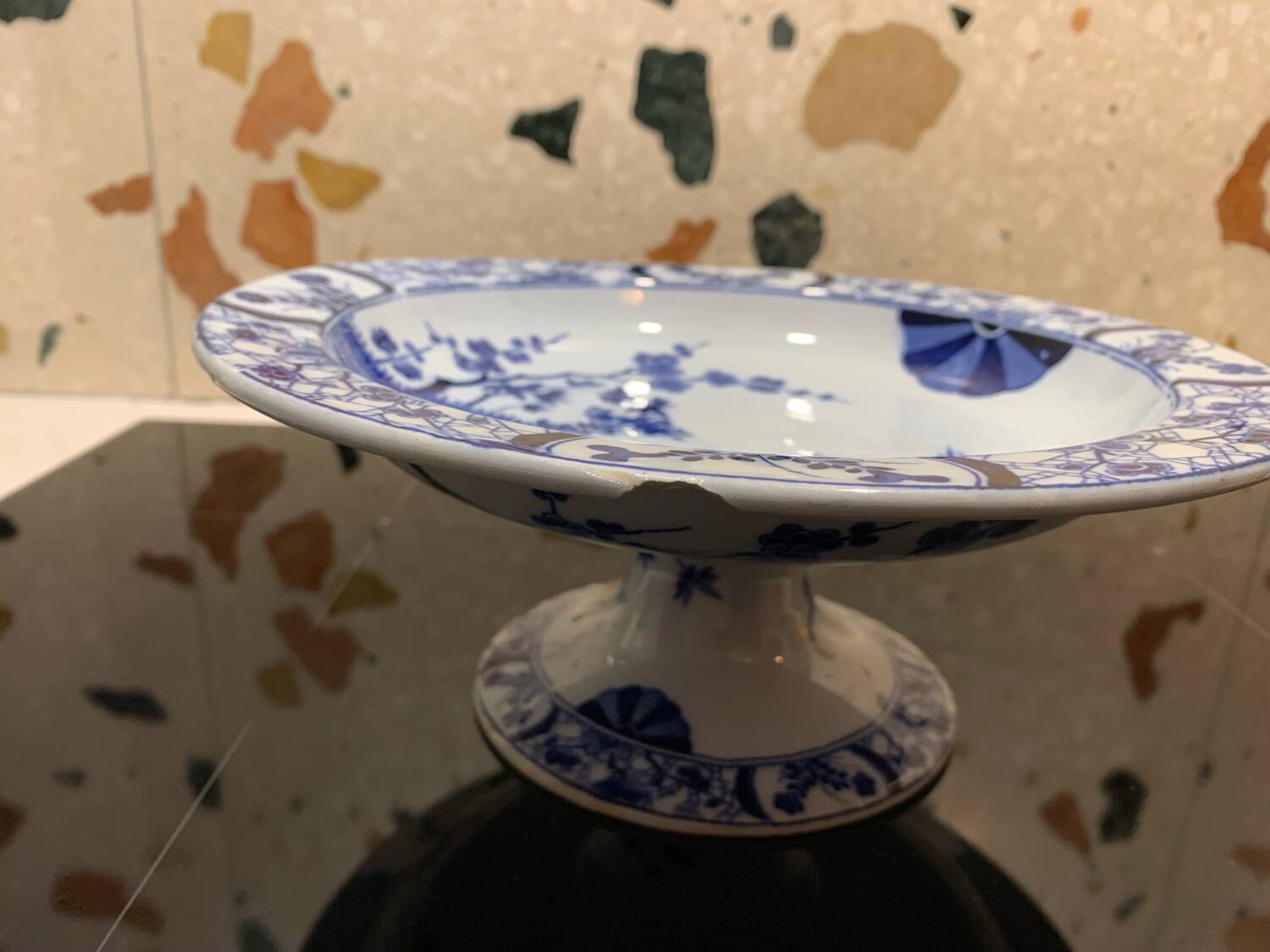 Compotier Creil et Montereau Modèle Japon