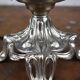 Art deco lamp their in glass paste