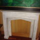 Fireplace wood painted in 1930/40
