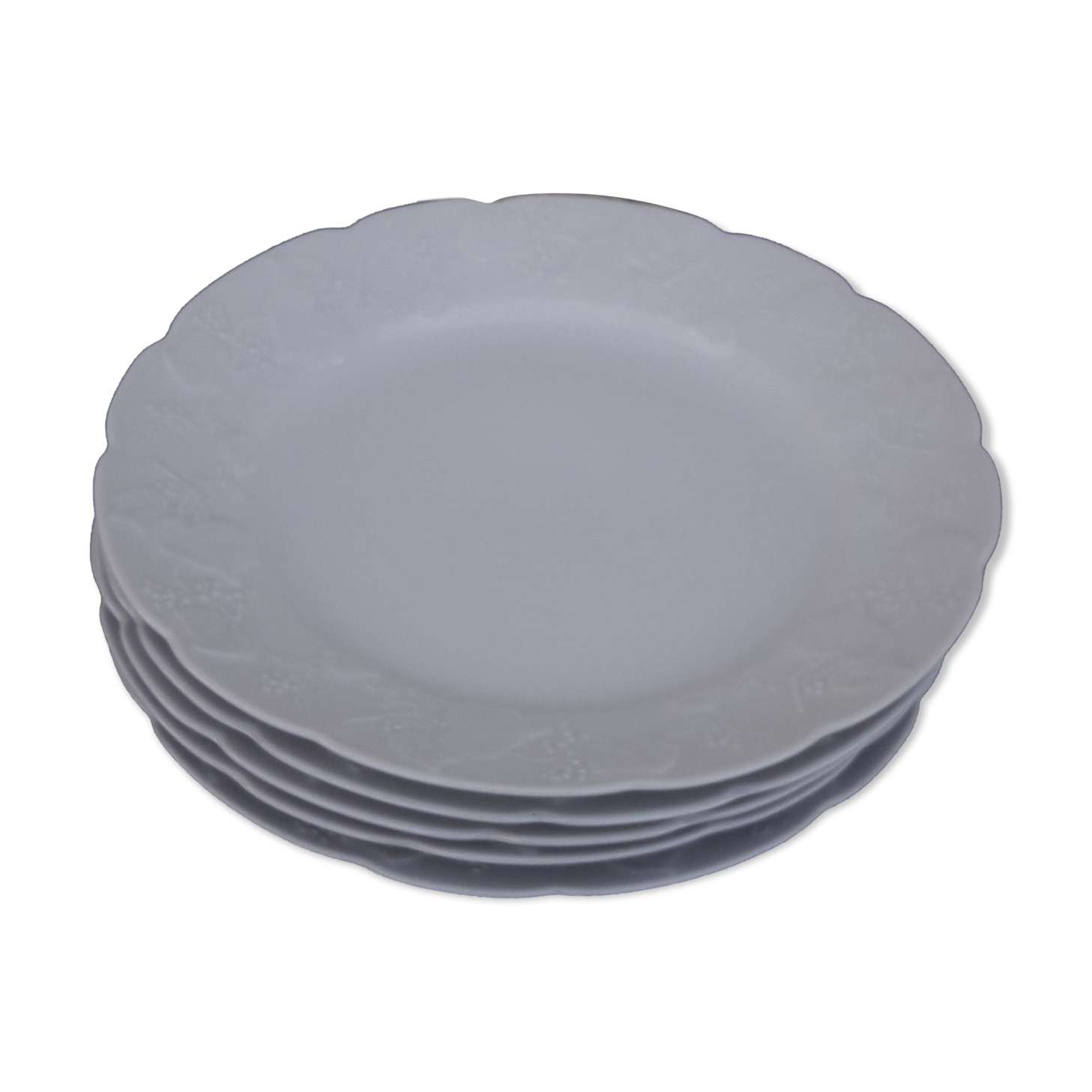 5 CNP wild ivy dessert plates diam 20.5 cm