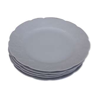 5 CNP wild ivy dessert plates diam 20.5 cm