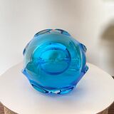 Clear and blue Murano bowl
