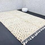 Handmade pure wool rug, size 2/3 m.