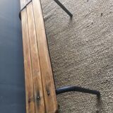 Vintage school bench