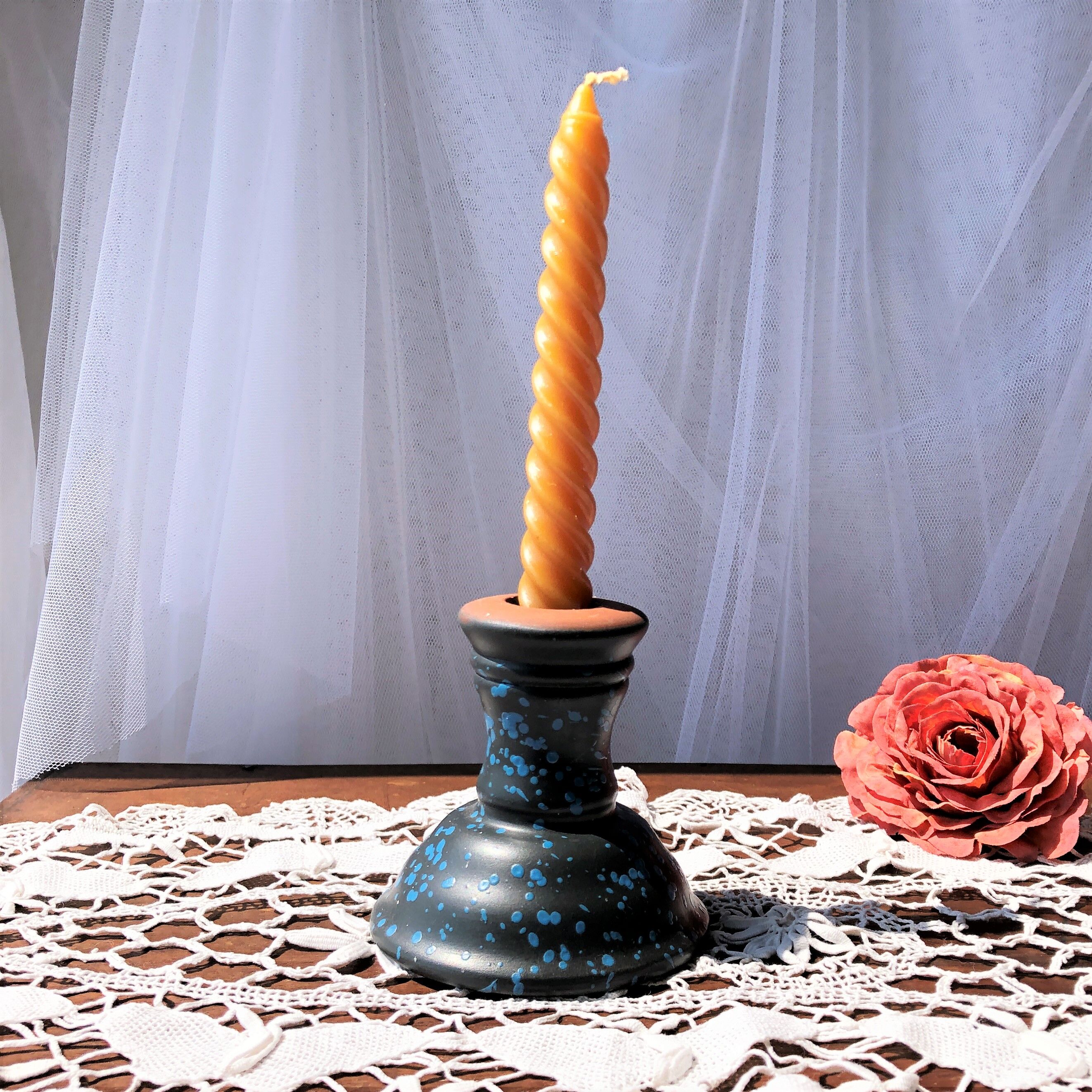 Bougeoir artisanal de table