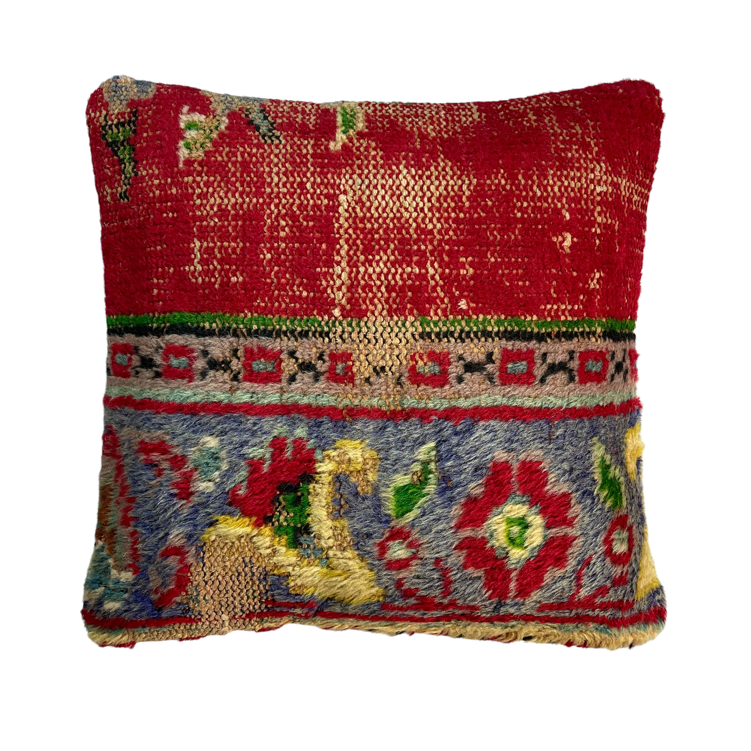 Vintage turkish cushion cover, 45 x 45 cm