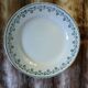 6 antique flat plates in ironstone