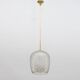 Mid-Century Cora Pendant Lamp by Wilhelm Wagenfeld for Peill & Putzler, 195