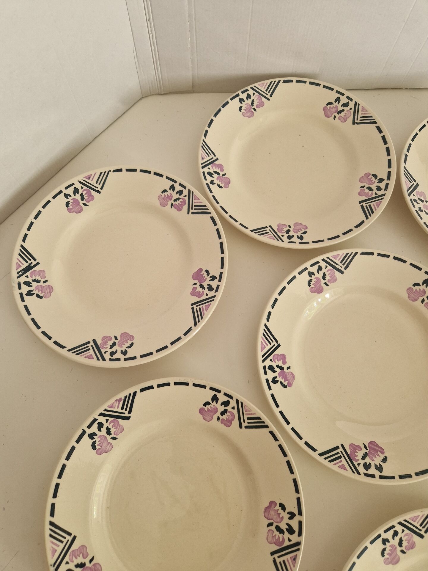 Set of 12 Dessert Plates Model Tunis