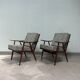 Paire de fauteuils scandinaves Thonet