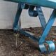 Banc public pour jardin metal perforé