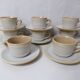 8 tasses en grès vintage