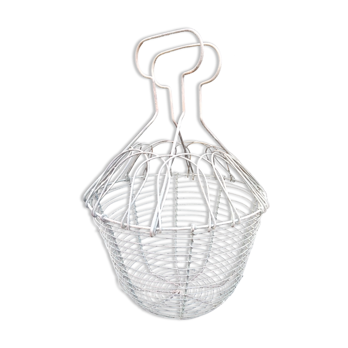 Old vintage salad basket