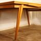 Dining table reconstruction compass feet with extension cords