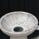 Pair of white Accolay ceramic candle holders, 60s
