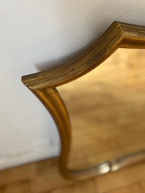 Old golden mirror 164x87cm