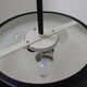 Midcentury space age ufo pendant by drupol, 1970s