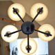 Mid-century Chandelier by company Drukov,1960's.