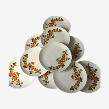 Porcelain dessert plates