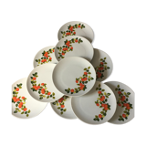 Porcelain dessert plates