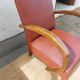 paire de fauteuils art déco, terracotta