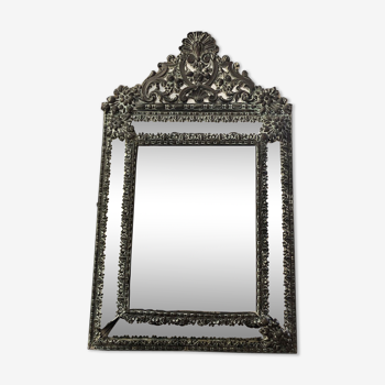 Miroir Napoléon III à parecloses - 74x44cm