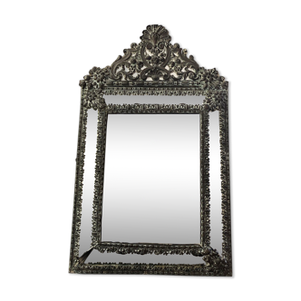 Miroir Napoléon III à parecloses - 74x44cm