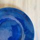 Grand plat biot bleu
