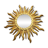 Vintage sunburst mirror, 1960s