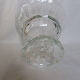Cup on glass stand 22cm high