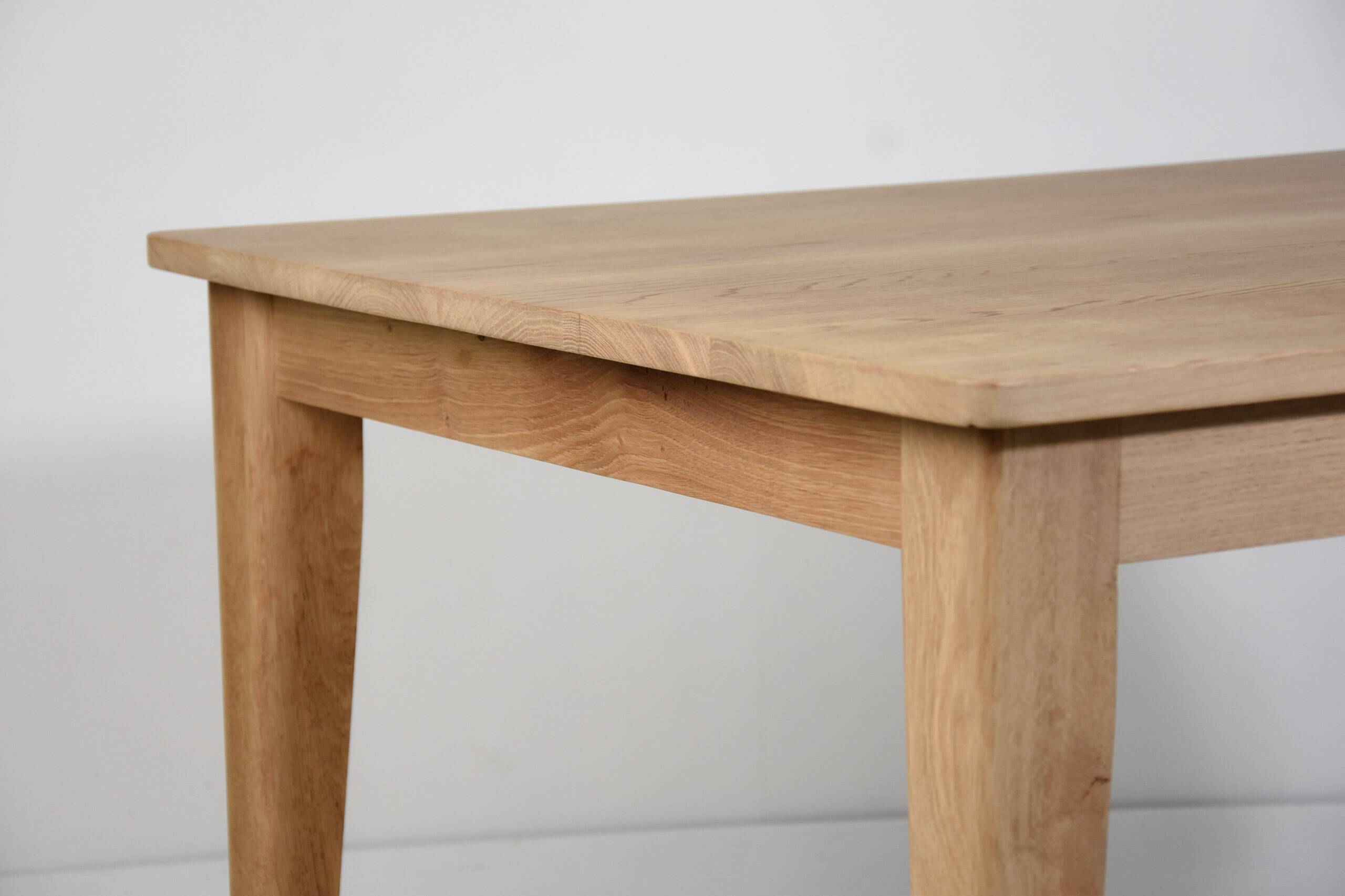 Vintage light oak table