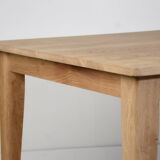 Vintage light oak table