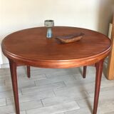 Table scandinave Samcom design Arne Hovmand Olsen Danemark, années 60